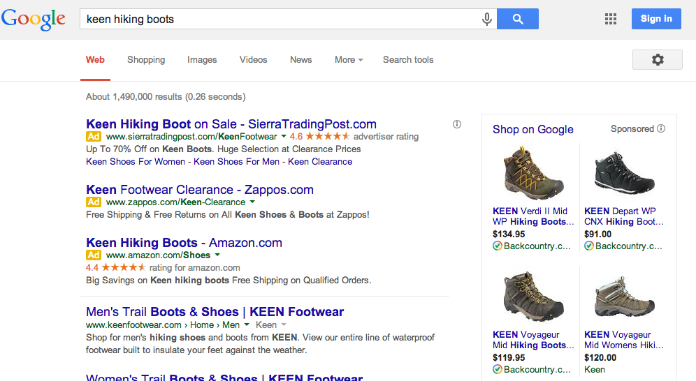 text-ads-example